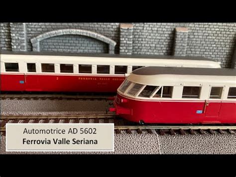 Rivarossi Automotrice Ad Della Ferrovia Valle Seriana Ex Aln