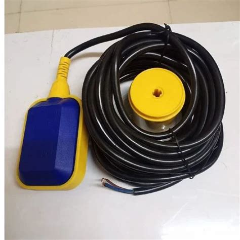 Media Type Liquid 2m Float Level Switch Plastic Meter Technology