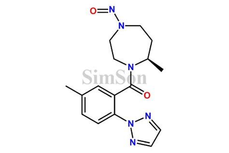 Suvorexant Nitroso Impurity 1 CAS No NA Simson Pharma Limited