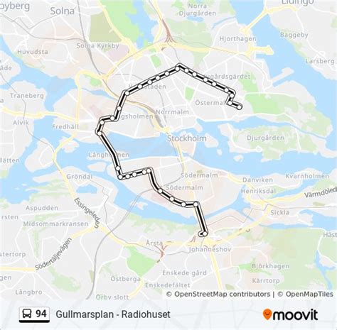 Route Schedules Stops Maps Gullmarsplan Updated