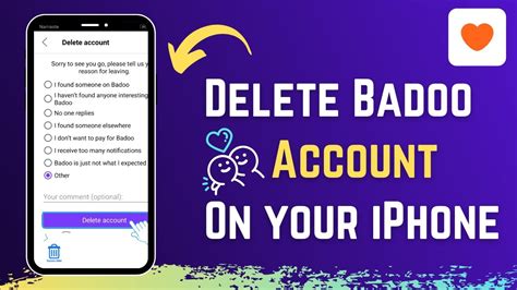 How To Delete Badoo Account On Iphone Youtube