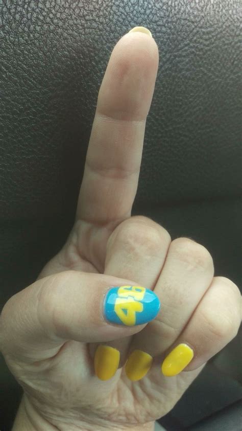 Valentino Rossi Nails