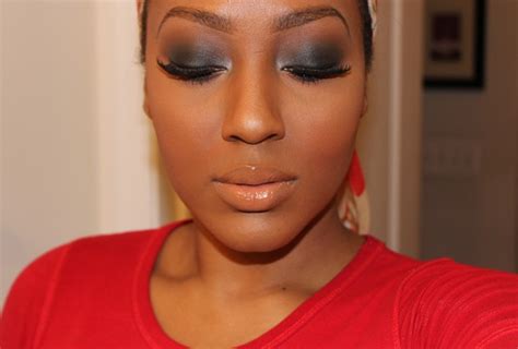 Grey Smokey Eye With Nude Lip Tiyana P S Tiyanap Photo Beautylish