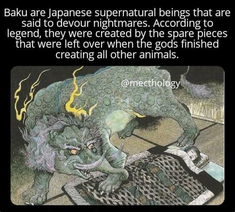 Baku from Japanese mythology. : r/joinmeatthecampfire