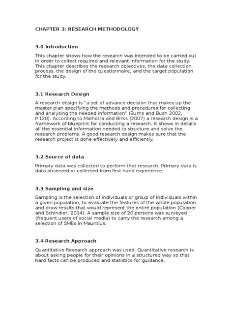 Chapter 3 Research Design Survey Methodology Free 30 Day Trial