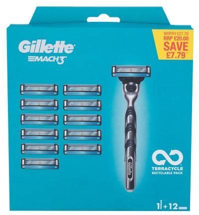 Gillette Mach Zestaw Maszynka Do Golenia Z Jednym Ostrzem Szt