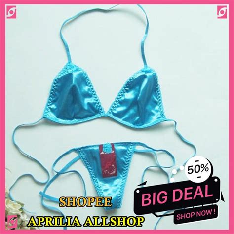 Jual Bra Sexy G String Set Lingerie Wanita Tali Bikini B Best Seller