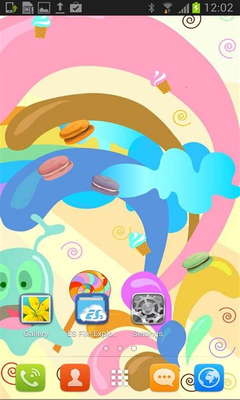 Colorful Cartoon Jelly Land Live Wallpaper Android App Free Apk By