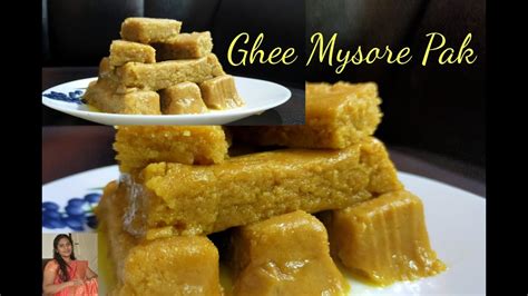 Ghee Mysore Pak Ghee Mysore Pak Recipe In Malayalam How To Make