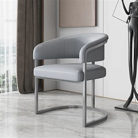 Silla De Comedor De Lujo De Estilo N Rdico Muebles De Cocina Moderna