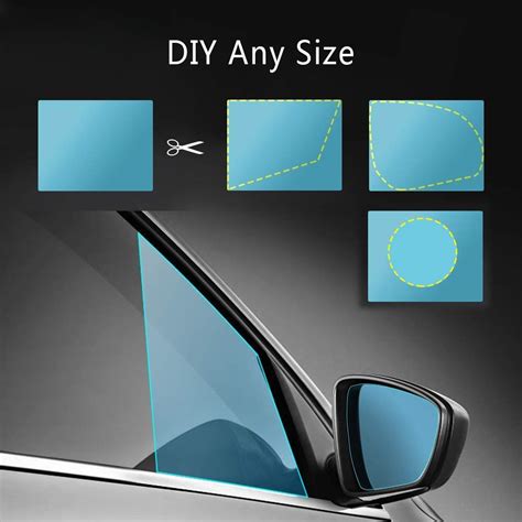 Carempire Anti Fog Rear View Mirror Window Film For Car Pack Of Pcs