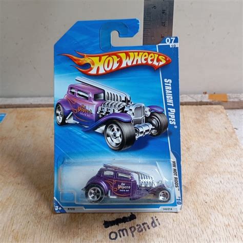Jual Fn Hot Wheels Straight Pipes Hot Rods Shopee Indonesia