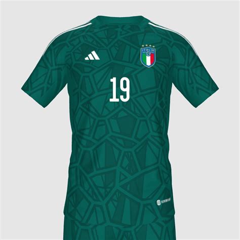 Italy Adidas Gk Fifa 23 Kit Creator Showcase