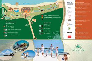 Akumal Bay Beach & Wellness Resort map - Travel resort maps