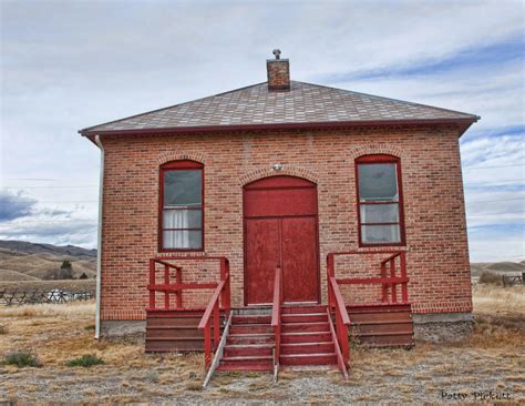 Silver Star School Montana Old Mining Town Believed To Be Flickr