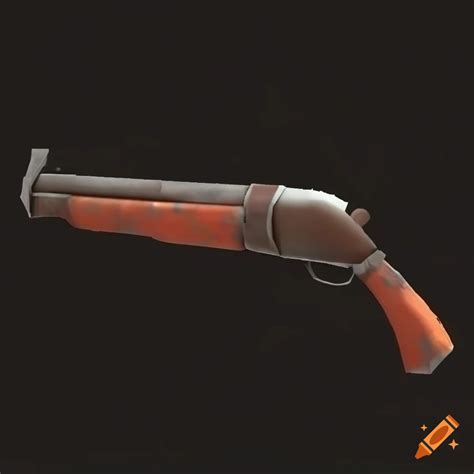 Rusty Shotgun In Team Fortress Art Style On Craiyon