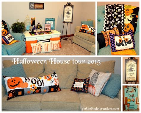 Halloween House Tour 2015 - Pink Polka Dot Creations