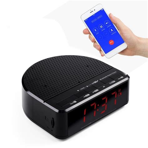 Digital Alarm Clock Radio with Bluetooth Speaker,R... – Grandado