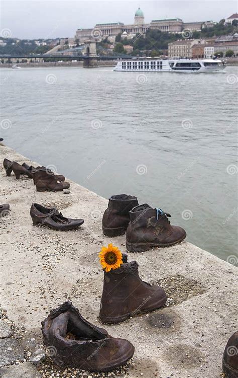 Shoes On The Danube Bank Memorial In Budapest Editorial Photo Image