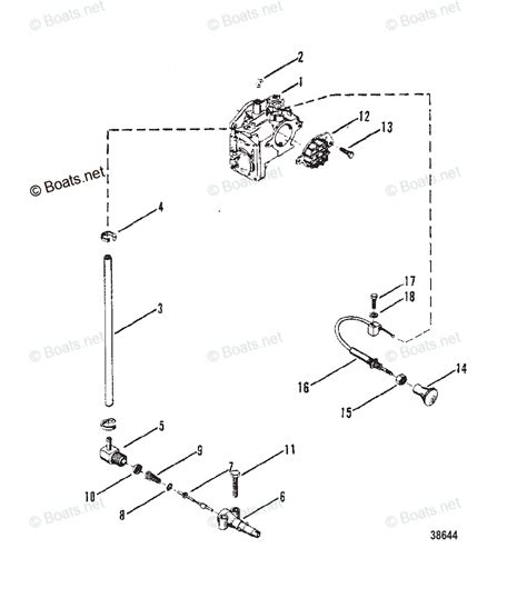 Mercury Marine Hp Cylinder Carburetor Assembly