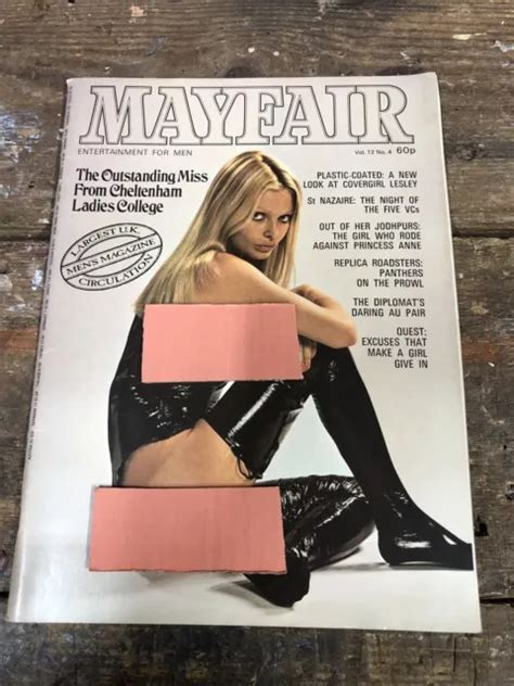 VINTAGE MAYFAIR ADULT Magazine Vol 9 No 6 5 00 PicClick UK