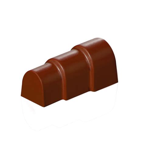 MOLDE POLICARBONATO PARA CHOCOLATE TRONCO MARTELLATO Eurobakery