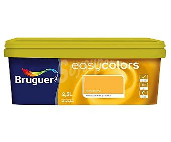 Bruguer Pintura Decorativa Acrílica Color Calabaza Easy Colors 2 5 Litros