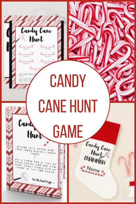 Candy Cane Hunt Game - Party Wowzy