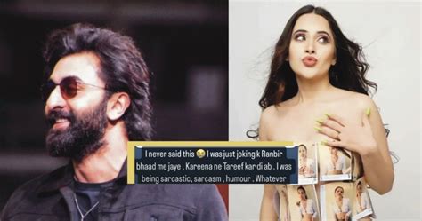 It Was A Joke Uorfi Javed Issues Clarification On Her Ranbir Kapoor