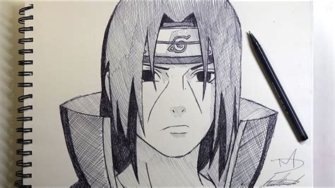 Itachi Realistic Drawing