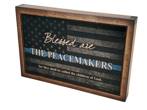 Blessed Are The Peacemakers - Wall Art