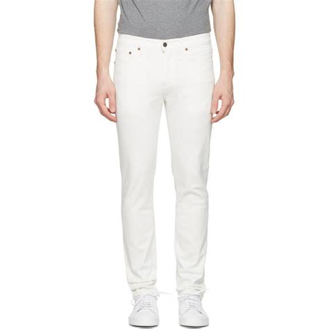 Levi's White 511 Jeans for Men - Lyst