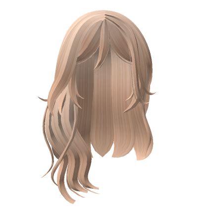 Wavy Popular Girl Hair Blonde Roblox