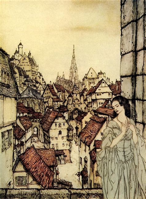 Ligeia Di Edgar Allan Poe Arthur Rackham Stampa D Arte