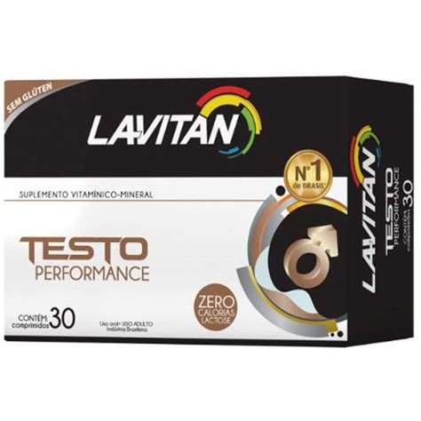 Lavitan testo performance 30 comprimidos CIMED Pró Testosterona