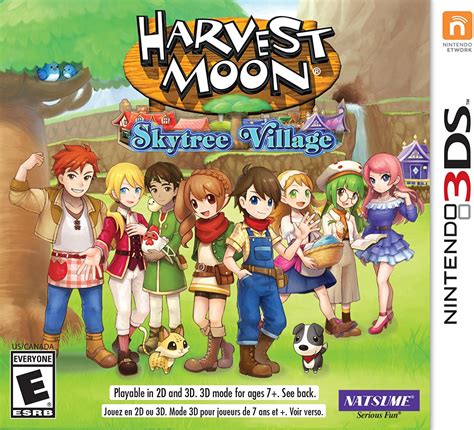 Harvest Moon Skytree Village For Nintendo 3ds Cia Gemastrs