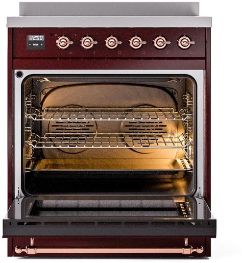 Ilve UPI304NMPBUP 30 Inch Freestanding Induction Range With 4 Elements