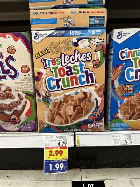 Tres Leches Cinnamon Toast Crunch Or KitKat Cereal As Low As 49