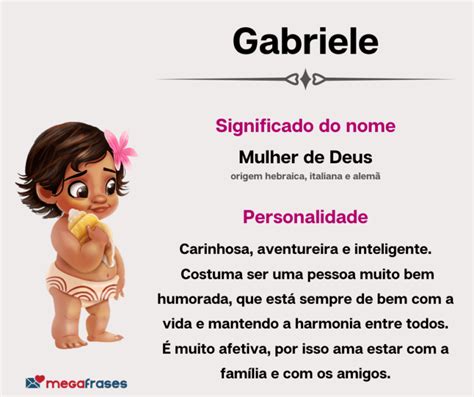 Significado Do Nome Gabriele 🤔 Curiosidades 👀 Mensagens 👼