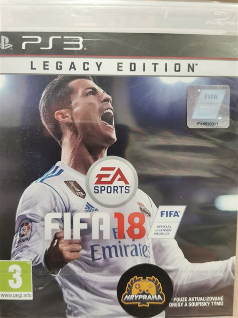 FIFA 18 Legacy Edition PS3 Zbozi Cz