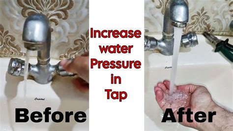 Increase Water Pressure In Bathroom Sink Increase Water Pressure In