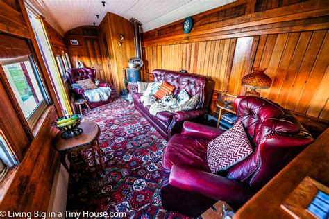 Living Big In A Tiny House Old Railway Carriage Converted Into