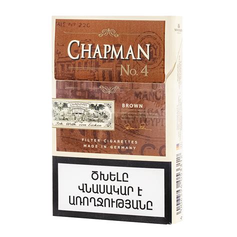 Cigarette Chapman Slims Brown N4