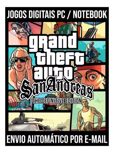 Grand Theft Auto San Andreas Gta Pc Mídia Digital à Venda Em Franca