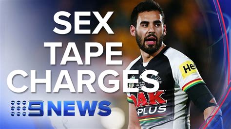 Nrl Player Tyrone May Charged Over Sex Tape Scandal Nine News