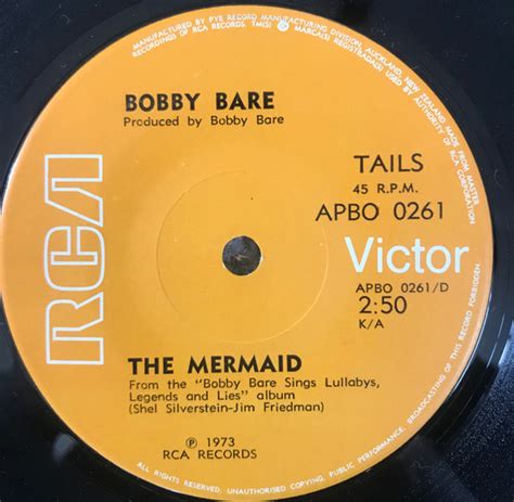 Bobby Bare – Marie Laveau / The Mermaid (1974, Vinyl) - Discogs