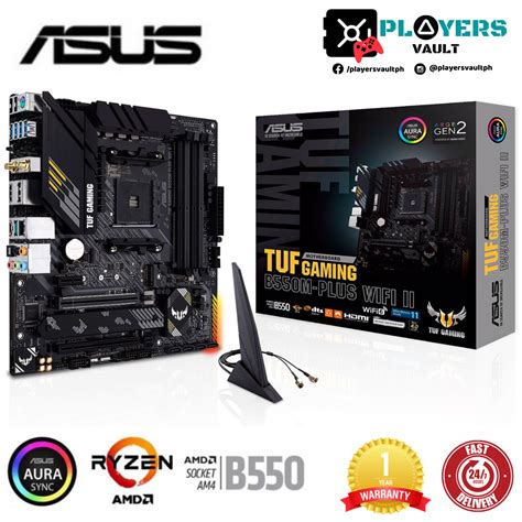 Asus Tuf Gaming B550m Plus Wifi 6 Amd Am4 3rd Gen Ryzen™ Microatx