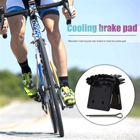 1 Pair Bicycle Cooling Fins Brake Pads Mtb Road Bike Heat Radiation