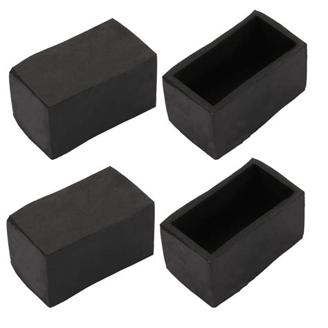 Pcs Furniture Desk Chair Protector Mmx Mm Square Rubber Leg Tip Cap