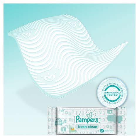 Pampers Fresh Clean nedves törlőkendő 8 4 ingyen 12x64 darab eMAG hu